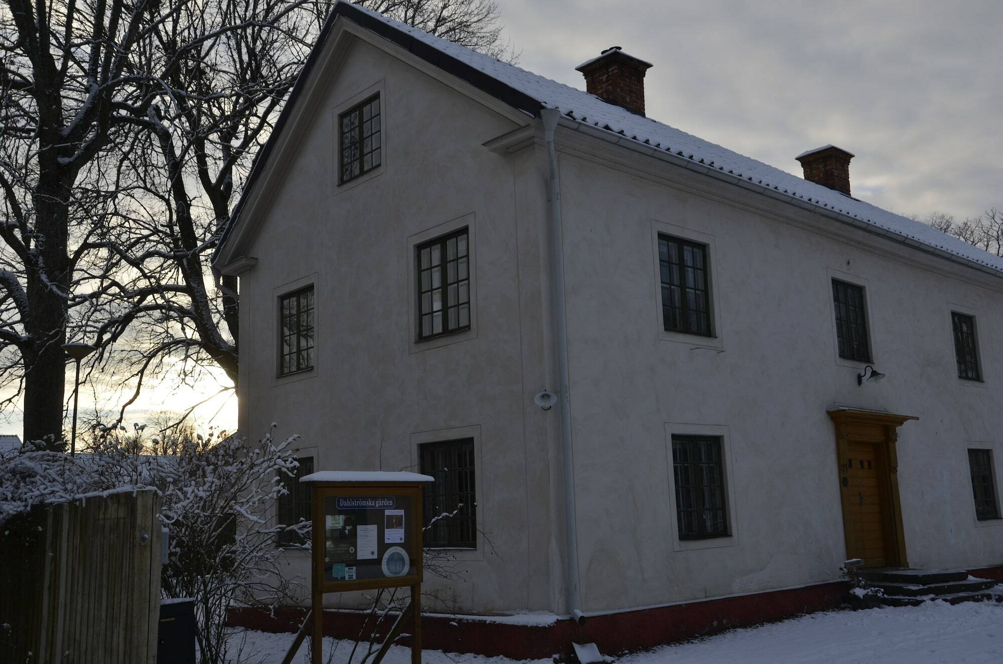 Hotell Dahlstroemska Garden Vadstena Exterior foto